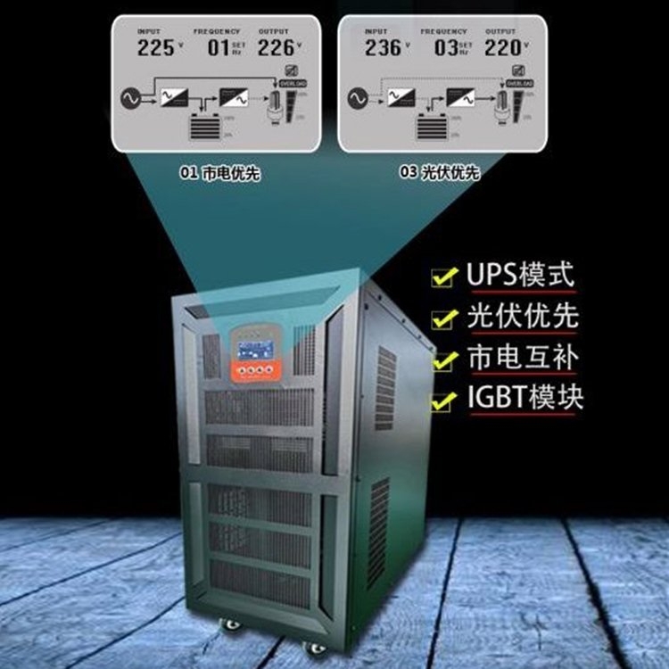8KW太陽能發電系統全套家用光伏發電機離網發電設備
